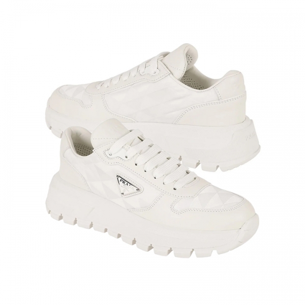 ◆당일◆25FW 삼각로고 프락스 01 스니커즈 화이트 1E620N 3LNW F0009