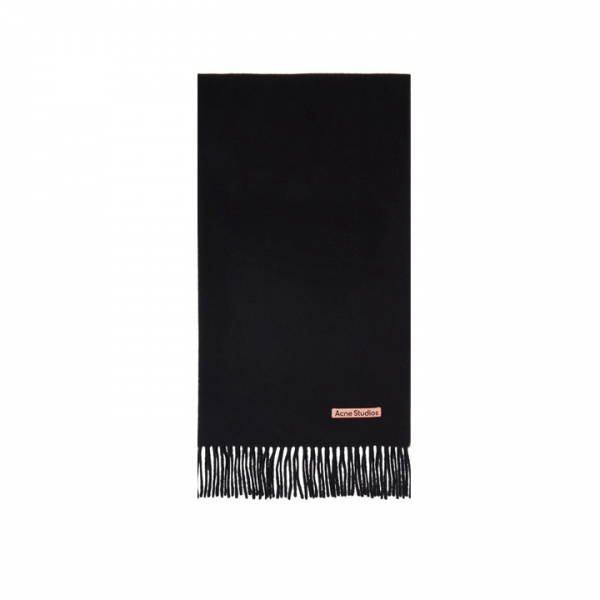 ◆당일◆25FW FN-UX 시그니처 로고 울 머플러 블랙 CA0209 900