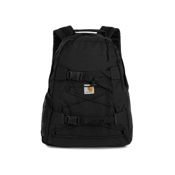 ◆당일◆25FW 로고 패치 킥플립 백팩 블랙 I031468 89XX