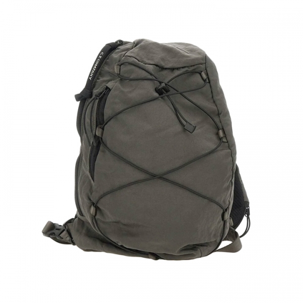 ◆당일◆25FW 렌즈 와펜 나일론 B 크로스바디 백팩 그레이 19CMAC735A 005269G 921