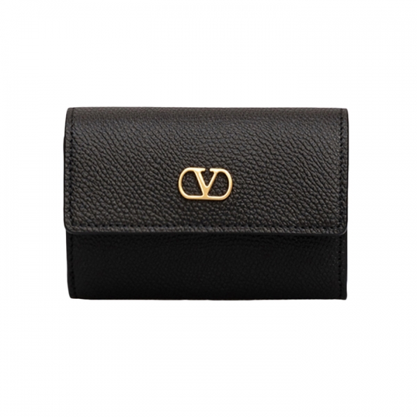 ◆당일◆25FW 시그니처 V 로고 카드지갑 블랙 7W2P0AS7 SNP 0NO