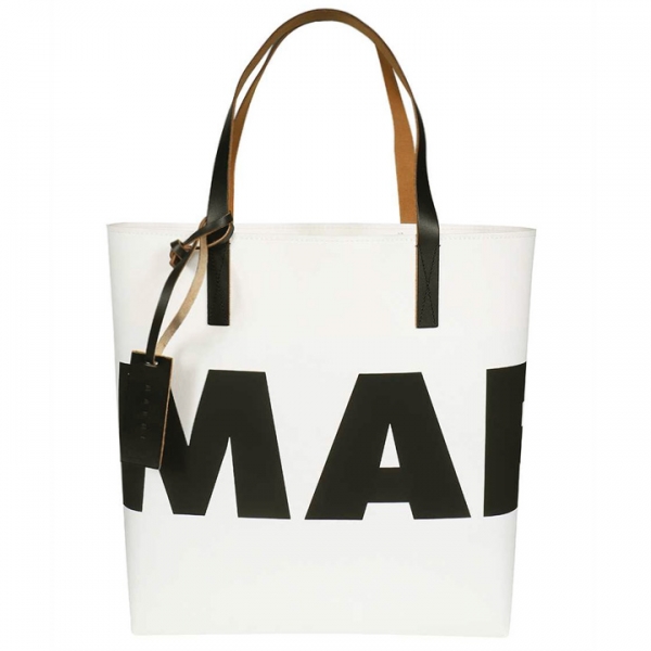 ◆당일◆25SS 로고 프린트 토트백 화이트 SHMPQ10A11 P4908 ZO237