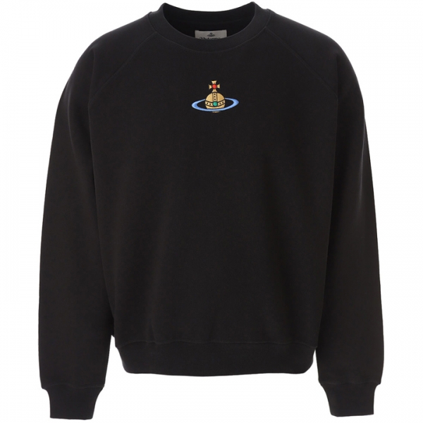 ◆당일◆23FW ORB 빅 로고 나그랑 맨투맨 블랙 3I010004 J0006 N401