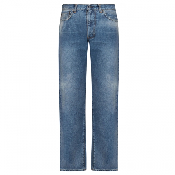 ◆당일◆23FW 백 스티치 워싱 데님진 블루 S29LA0094 S30561 984