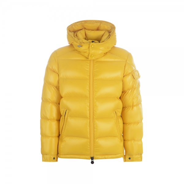 ◆당일◆25FW 마야 MAYA 로고패치 패딩 자켓 옐로우 1A536 00 68950 141