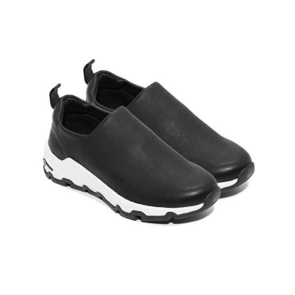 ◆15주년◆ZOSMA 레더 슬립온 스니커즈 블랙 W6096039