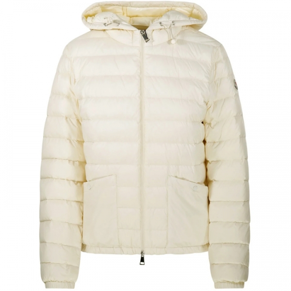 ◆당일◆25FW 헤데 HEDE 로고 패치 후드 경량 패딩자켓 아이보리 1A000 69 5986E 04A