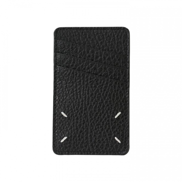 ◆당일◆25FW 스티치 로고 카드홀더 지갑 블랙 SA1VX0017 P4455 T8013