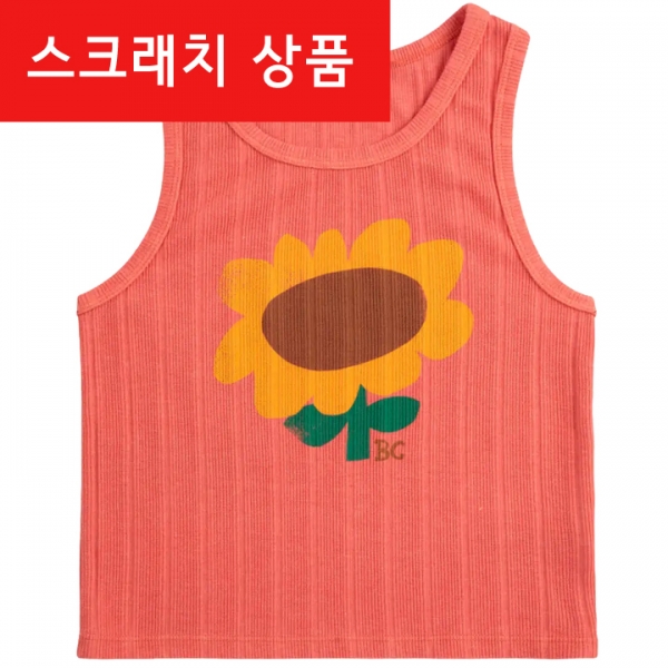 ◆스크래치◆키즈 썬플라워 탱크탑 레드 B125AC023 611