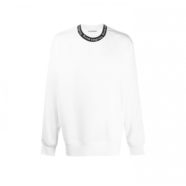 ◆15주년◆로고 넥 기모 맨투맨 화이트 BI0078 183