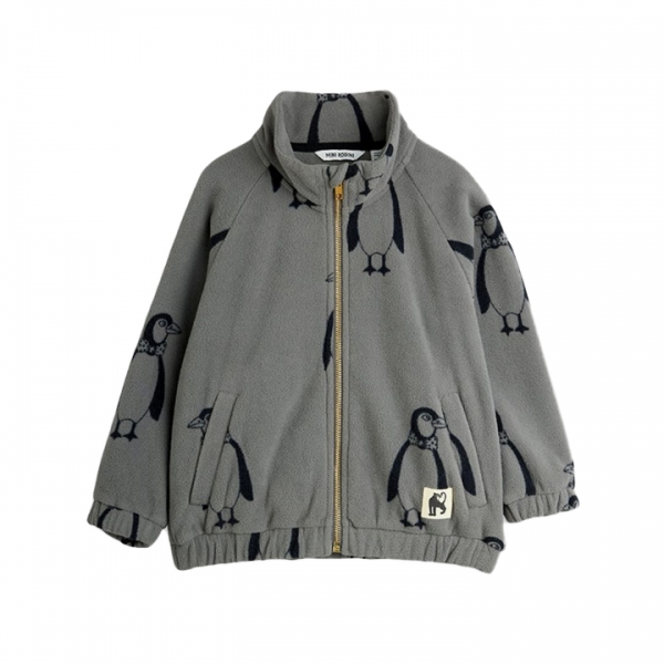 ◆키즈◆키즈 펭귄 플리스 자켓 그레이 11000091 97