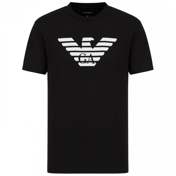 ◆당일◆25SS 로고 프린팅 티셔츠 블랙 8N1TN5 1JPZZ 0975