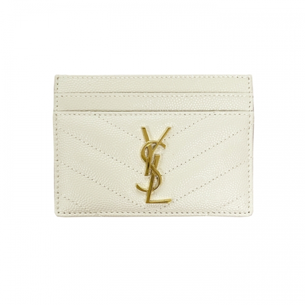 ◆당일◆26SS 금장 모노그램 마틀라세 카드지갑 크림화이트 423291 BOW01 9207