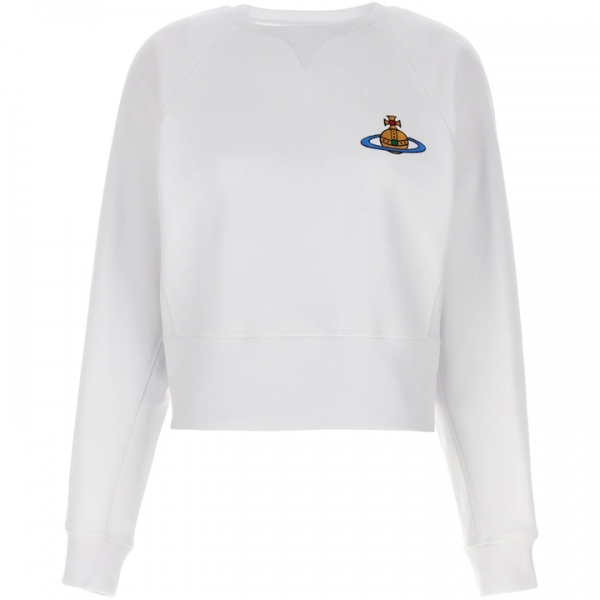 ◆당일◆23FW ORB 빅 로고 애슬레틱 맨투맨 화이트 1I010001 J0006 A401