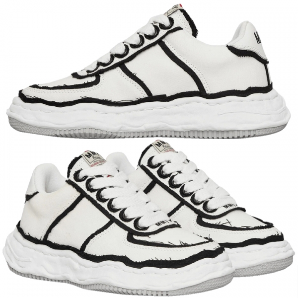 ◆당일◆23FW 웨인 WAYNE 로우탑 스니커즈 화이트 A09FW713 WHITE
