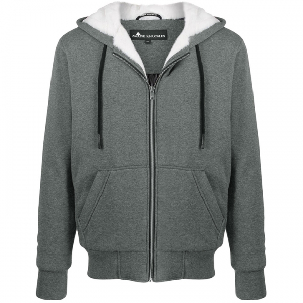◆12주년◆패션 HIS FASHION 버니 후드집업 그레이/화이트 M39MS600 806