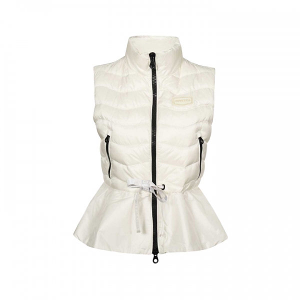 ◆당일◆25FW 사모나 SAMONA 웨이스트 드로스트링 패딩 조끼 베이지 VDDV10131K0001 BGL