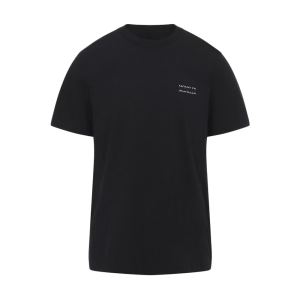 26SS 스트라이프 로고 반팔 티셔츠 블랙 8C000 07 89AYW 999