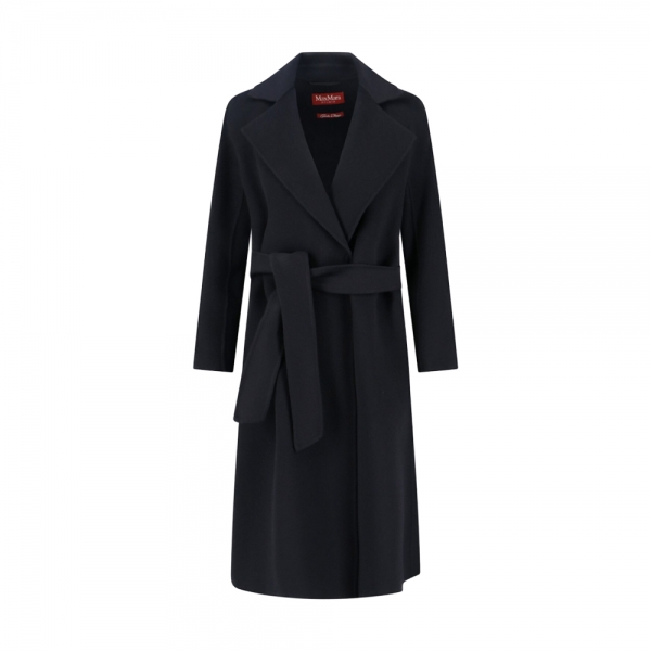 26SS 클레스 MSTCLES 벨티드 울 코트 블랙 2616011011 007