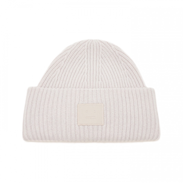 ◆당일◆25FW 라지 페이스 패치 울 비니 라이트그레이 C40425 AAB