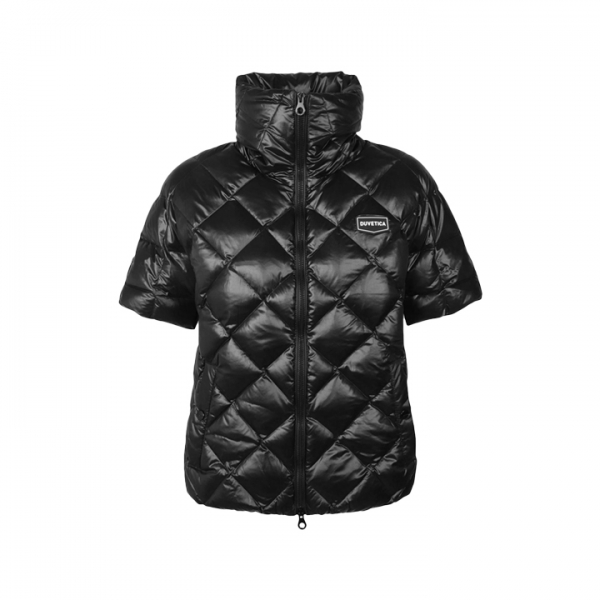 ◆당일◆25FW 세라피데 SERAPIDE 하프 슬리브 패딩 자켓 블랙 VDDH00125K0001 BKS