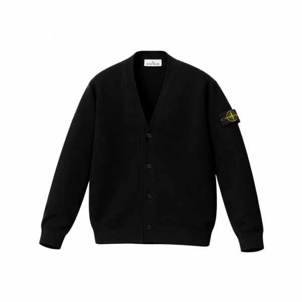 ◆당일◆26SS 와펜 패치 코튼 가디건 블랙 L1S15 5100009 S00D8 V0029