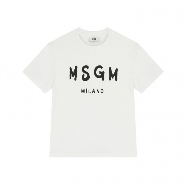 ◆키즈◆여성 저지 티셔츠 화이트 S6MSJUTH001 001