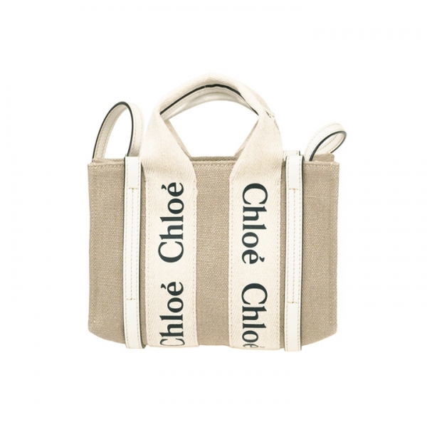 ◆당일◆25FW 우디 미니 토트백 화이트 CHC22AP237I26 101