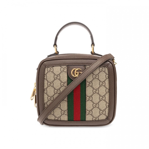 ◆당일◆26SS GG 오피디아 미니 탑 핸들백 베이지 772157 96IWG 8745