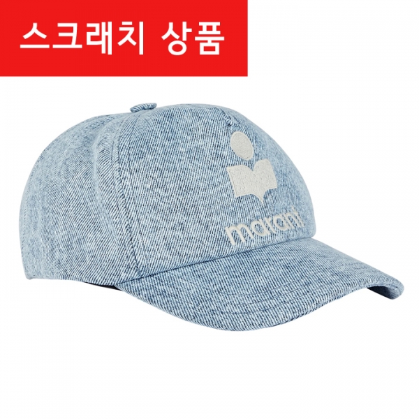 ◆스크래치◆타이론 TYRON 로고 울 캡모자 라이트블루 CQ0015 22P033A 30LU