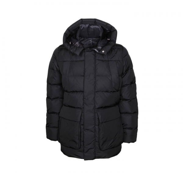 ◆당일◆25FW 빅시오 BIXIO 후드 패딩자켓 블랙 VUDJ07025K0001 BKS