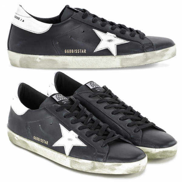 ◆당일◆25SS 슈퍼스타 스니커즈 블랙/화이트탭 GMF00101 F000321 80203