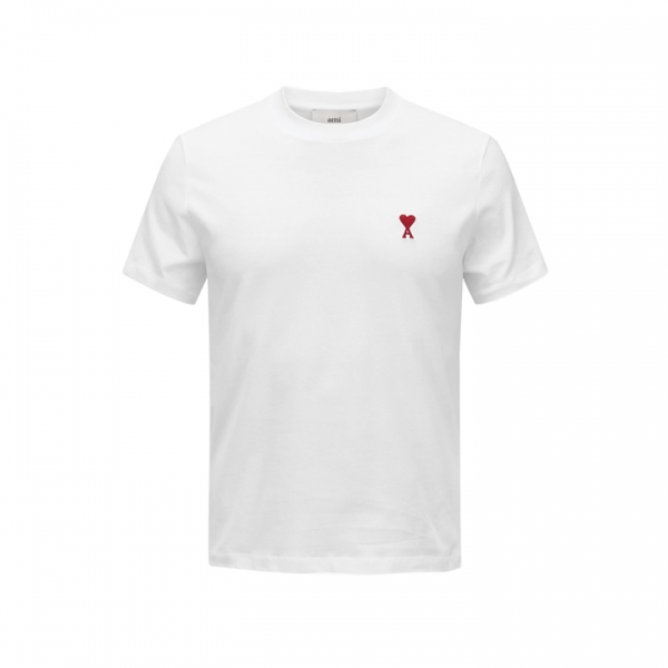 ◆당일◆26SS 하트 로고 자수 티셔츠 화이트 BFUTS035 724 100