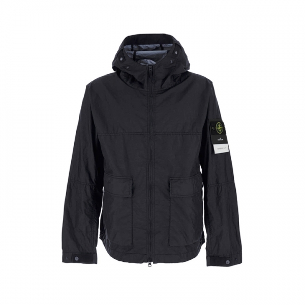 ◆당일◆26SS 와펜 패치 멤브리나 3L TC 후드 자켓 네이비 L1S15 4100004 S0A21 V0020