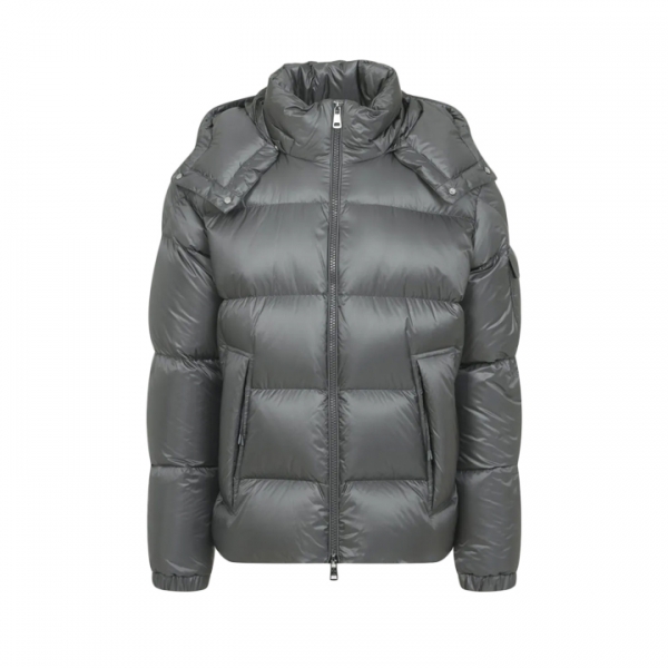◆당일◆25FW 쿠예르 COUYERE 로고 패치 패딩자켓 그레이 1A001 58 597XQ 905