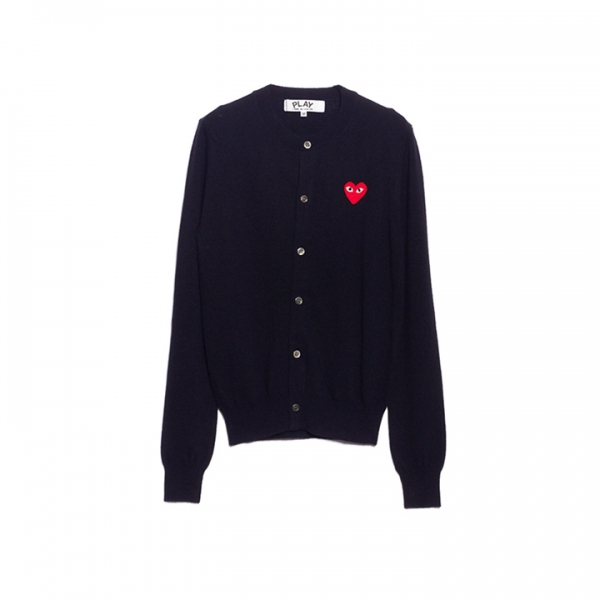 ◆당일◆26SS 레드 와펜 브이넥 가디건 네이비 AX-N007-051-2