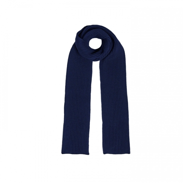 ◆당일◆25FW 골지 울 머플러 로얄 블루 SCARF ROYAL BLUE