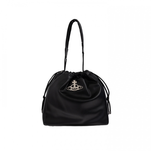 ◆당일◆26SS 힐러리 HILARY ORB 로고 버킷백 블랙 4302002RU S000D N403