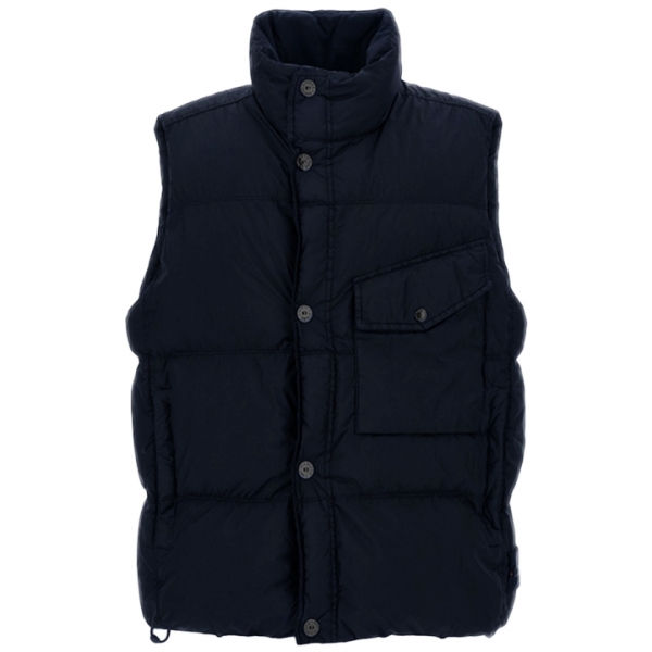 ◆당일◆25FW 가먼트다이 크링클 랩스 패딩 베스트 네이비 K2S15 G100003 S0A23 V0020