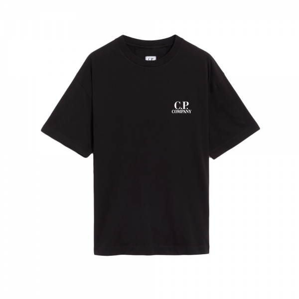 ◆당일◆25FW 로고 프린팅 티셔츠 블랙 19CMTS103A 005100W 999