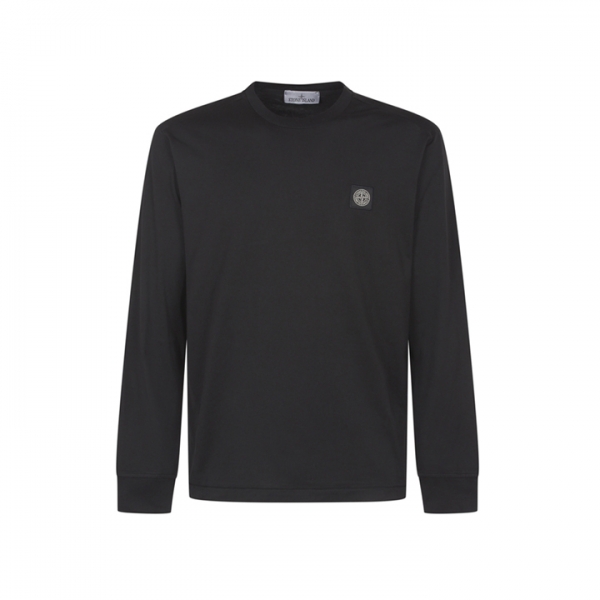 ◆당일◆26SS 로고 패치 롱슬리브 티셔츠 블랙 L1S15 2100031 S0013 V0029