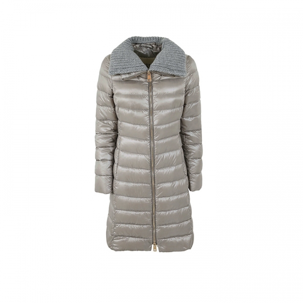 ◆당일◆25FW 엘리사 ELISA 롱 패딩자켓 그레이 PI0650DIC-M03 12017 9406
