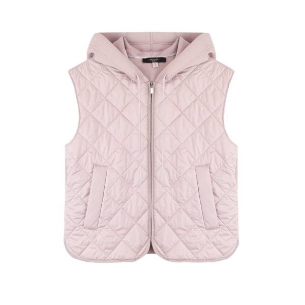 ◆당일◆26SS 댄디 DANDY 퀄팅 패딩 조끼 파스텔퍼플 2615281011 004