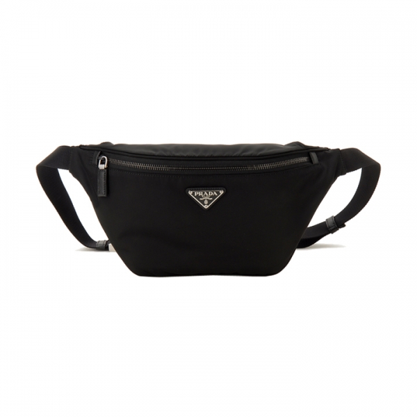 ◆당일◆25FW 사피아노 삼각로고 힙색&벨트백 블랙 2VL033 2DMH F0002