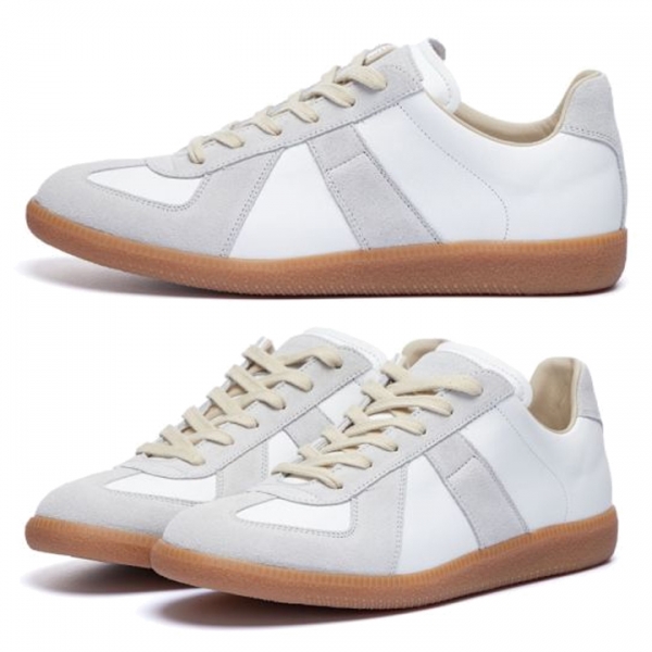 ◆당일◆25FW 레플리카 독일군 스니커즈 화이트 S57WS0236 P1895 101