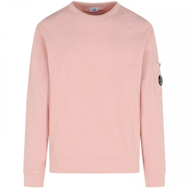 ◆당일◆25SS 렌즈 와펜 크루넥 맨투맨 핑크 18CMSS266A 110337O 520