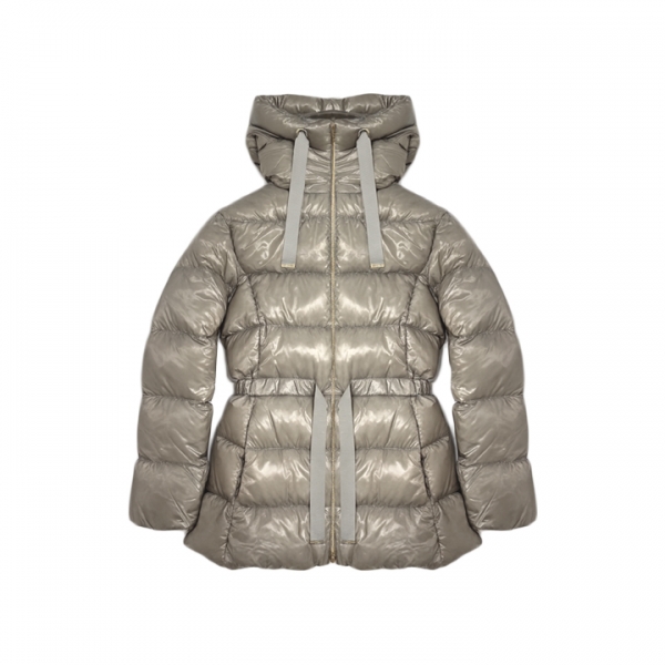 ◆당일◆25FW 드로우스트링 나일론 경량패딩 자켓 그레이 PI002128D 12017Z 9406