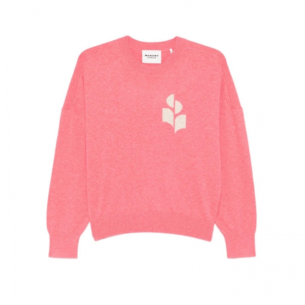 ◆당일◆26SS 마리산스 MARISANS 로고 니트 버블검 PU0053FA A1X05E 40BG