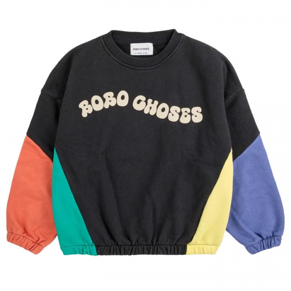 ◆키즈◆25SS 키즈 로고 프린트 맨투맨 멀티 B125AC046 991