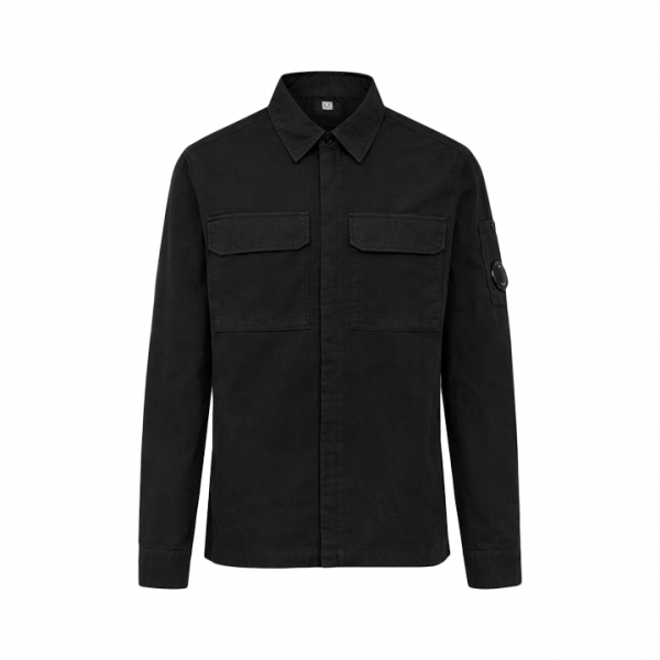 ◆당일◆26SS 렌즈 와펜 오가닉 개버딘 오버셔츠 자켓 블랙 20CMOS156A 110143G 999